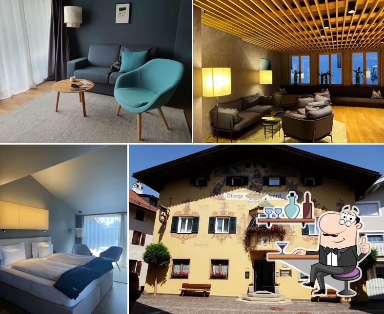 Gli interni di Hotel Lamm