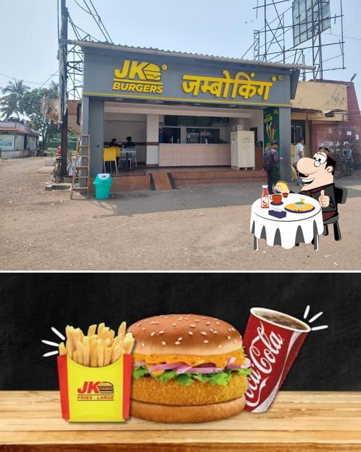 Get a burger at Jumboking indian burger