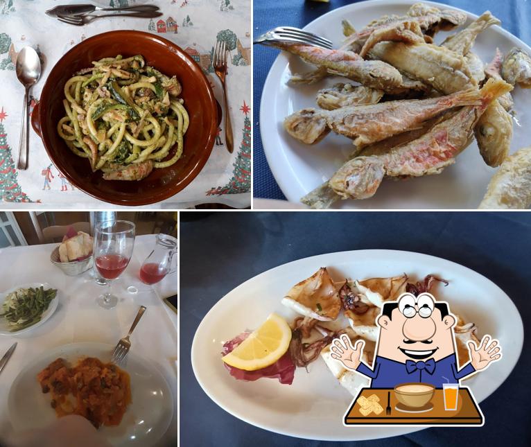 Platti al Ristorante Alessandro Volta