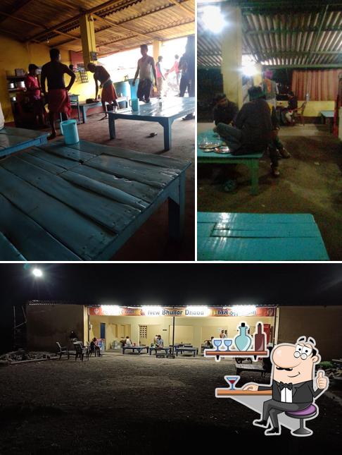 The interior of NEW BHULLAR DHABA