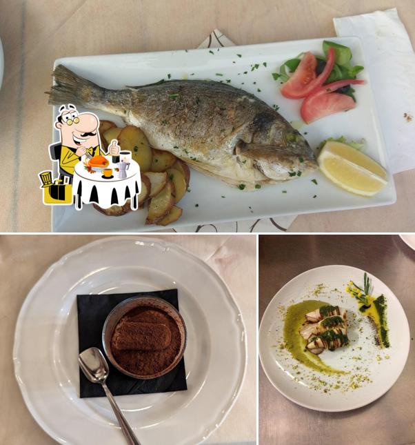 Mousse al cioccolato al Ristorante Pizzeria Osteria La Corte - Ristorante Pizzeria con dehor nel giardino a Castiglione della Pescaia