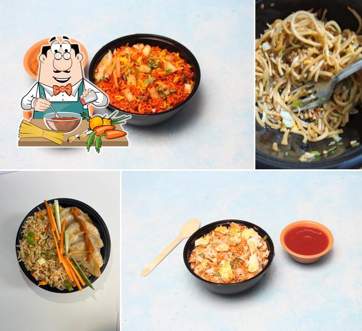 Spaghetti bolognese at Saniya Foods