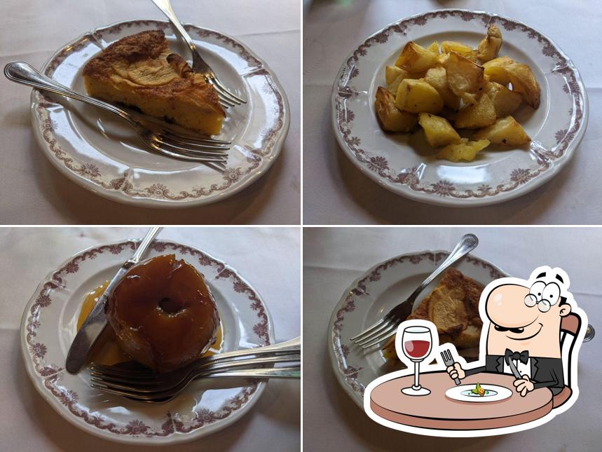 Platti al Trattoria Da Ruggero