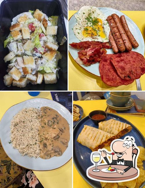 Food at Tribe cafe behala