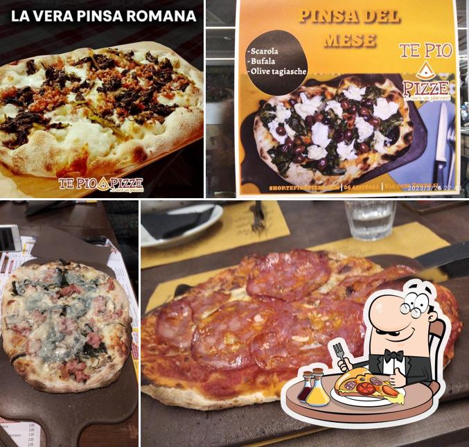 A Te Pio a Pizze, puoi assaggiare una bella pizza