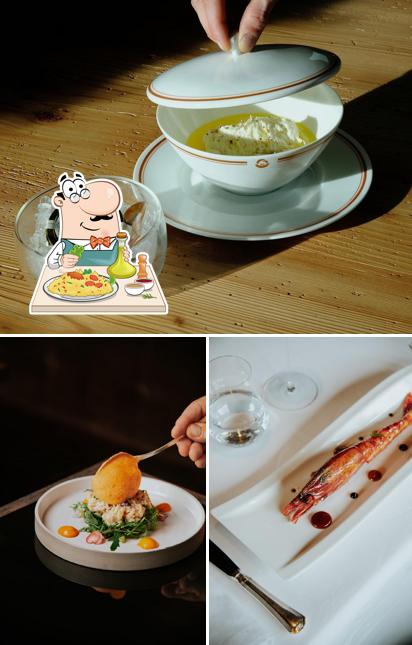 La cibo e bevanda del ristorante
