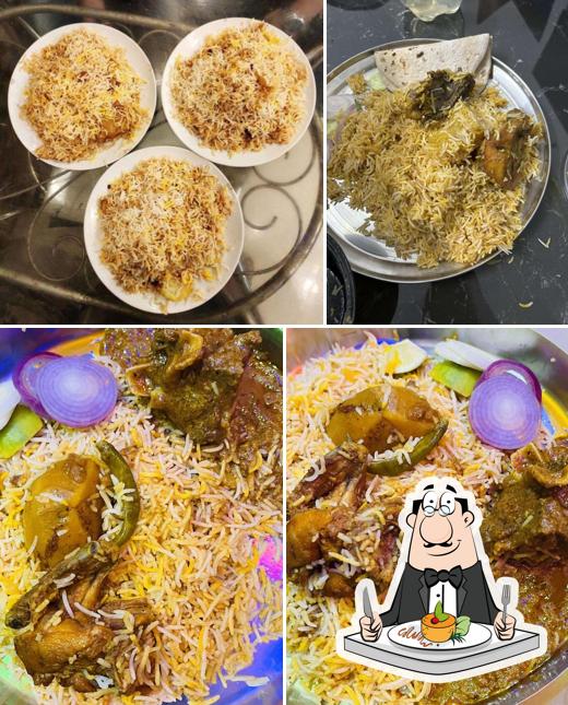 Food at Haji Biriyani House