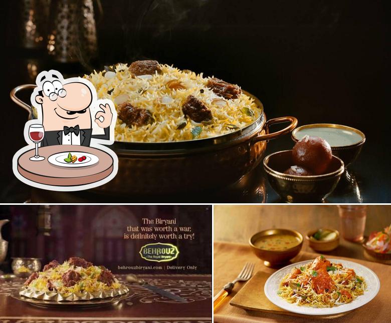 This is the image depicting food and beverage at Behrouz Biryani Purasaiwakkam