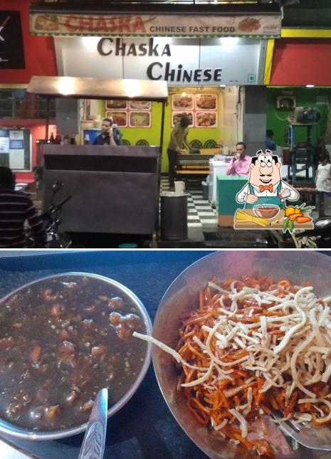 Spaghetti bolognese at Chaska Chinese Centre, Bhusawal