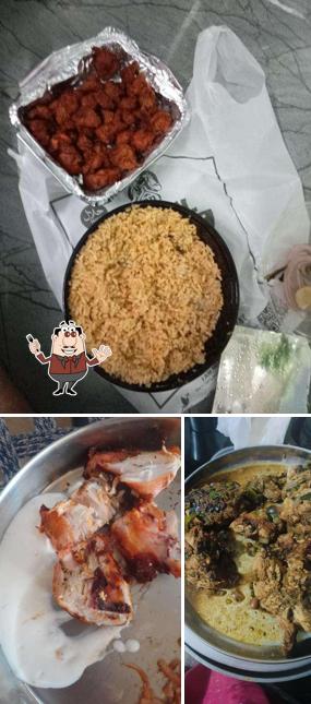 Food at Hotel Delhi Dharbar