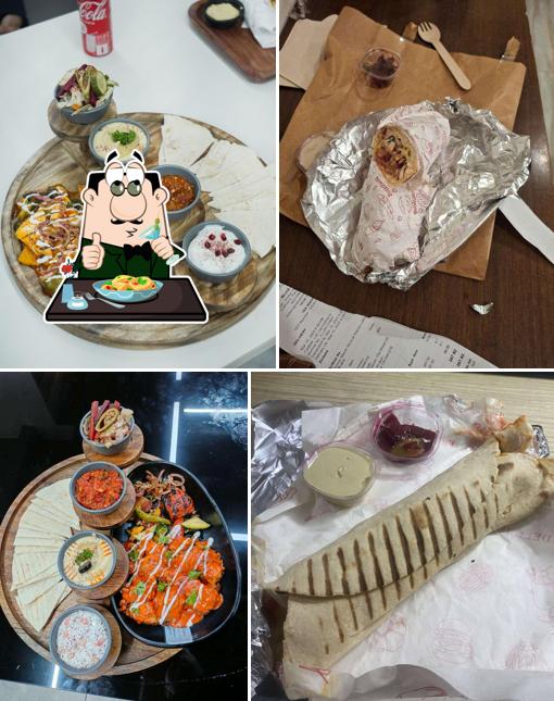 Food at Lub Lub - World Of Shawarmas