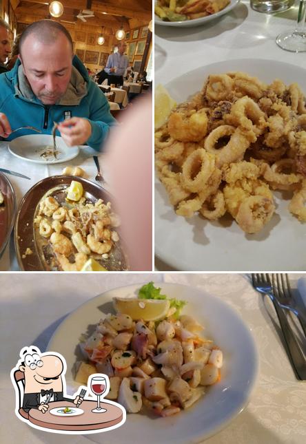 Cibo al Ristorante La Baracca