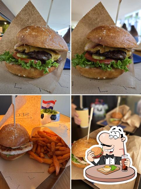 Gli hamburger di Burger Bar Secondi at Verudela potranno incontrare molti gusti diversi