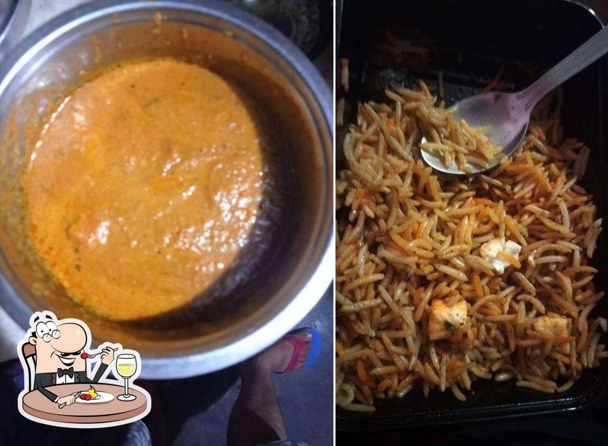 Food at Lucky Restaurant & Ice Cream Parlour