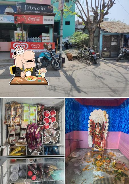 The image of food and exterior at MERAKI GORABAZAR