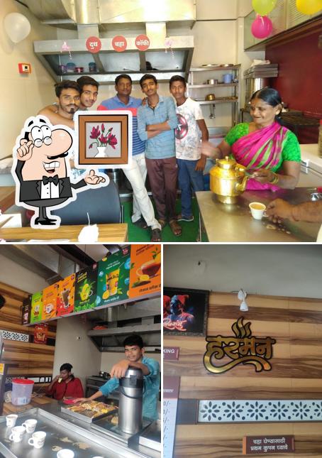 The interior of Harman Tea