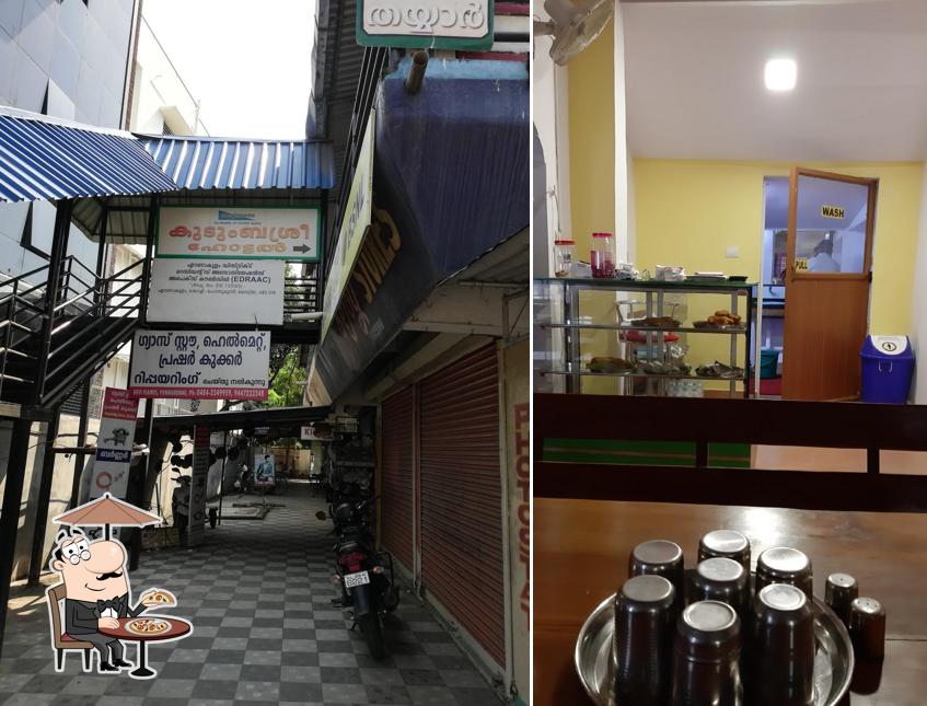 Check out how Kudumbashree Hotel looks outside