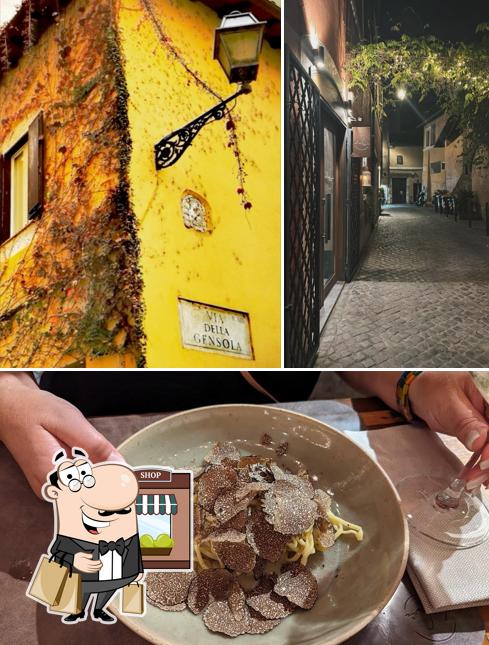 Questa è la immagine che mostra la esterno e cibo di daLú