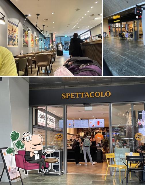 Gli interni di Caffè Spettacolo Luzern SBB