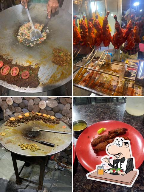 Food at Aflatoon Hotel