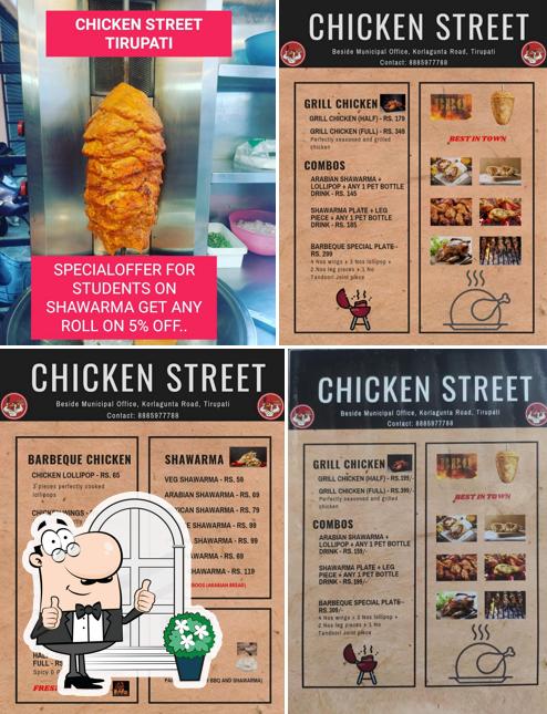 Check out how CHICKEN STREET looks outside