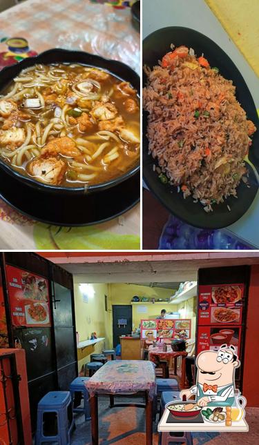Fried rice at Darjeeling food court