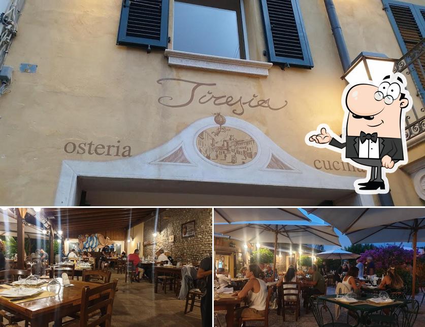 Dai un'occhiata agli interni di Osteria Tiresia - Ristorante di Carne e Specialità Romagnole a Rimini