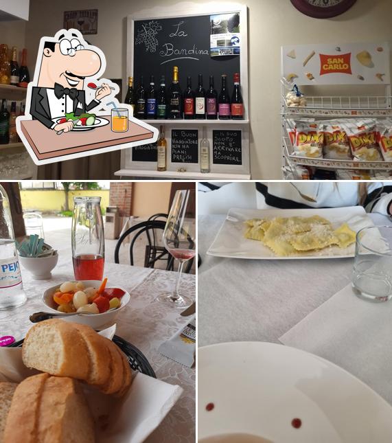 Trattoria dei Viaggiatori si caratterizza per la cibo e alcol