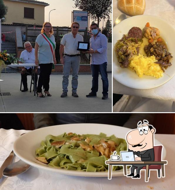 La foto della interni e cibo di Trattoria Pozzoni