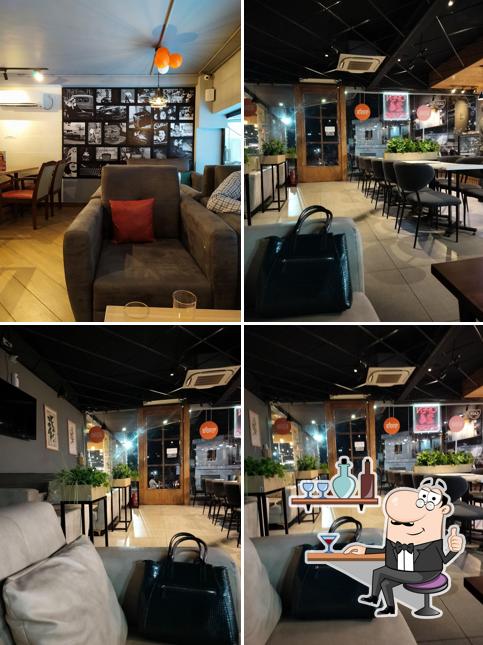 The interior of Barista