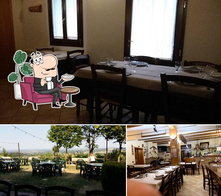 Gli interni di La Querciola