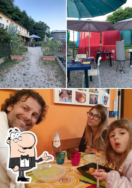 Dai un'occhiata agli interni di Osteria Inosteria
