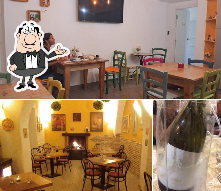 La foto della interni e bevanda di Ristorante Il Borgo