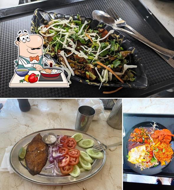 Paella at Uday Family Restaurant & Chinese Corner