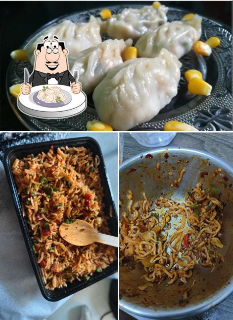 Dumplings at CHINESE WOK EXPRESS