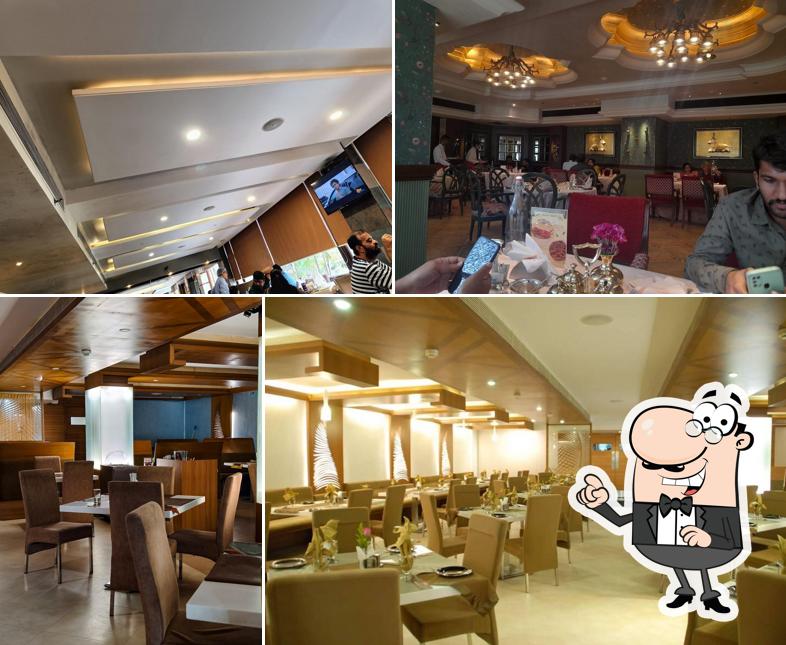 The interior of Dakshin Restaurant