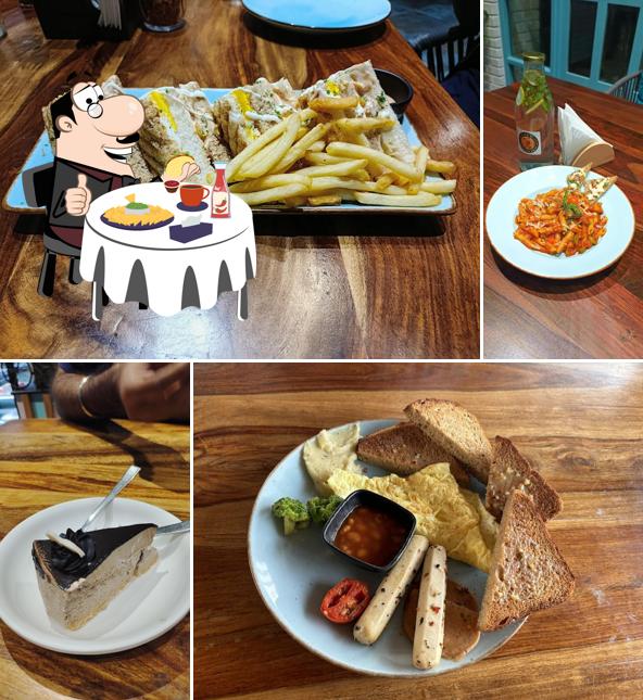 Cheese plate at Cafe Cookies