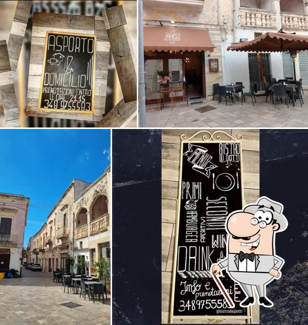 Gli esterni di Bistro' dei Dotti