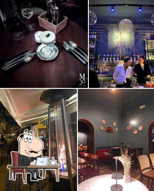 Dai un'occhiata agli interni di Mazzini 30 Taverna