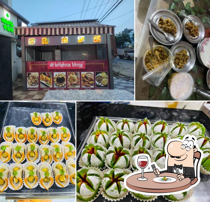 Food at Shree Krishna Bhog