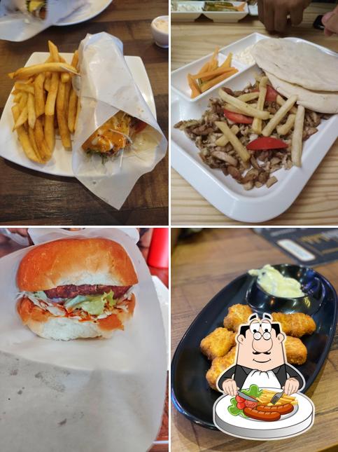Food at Burger Space