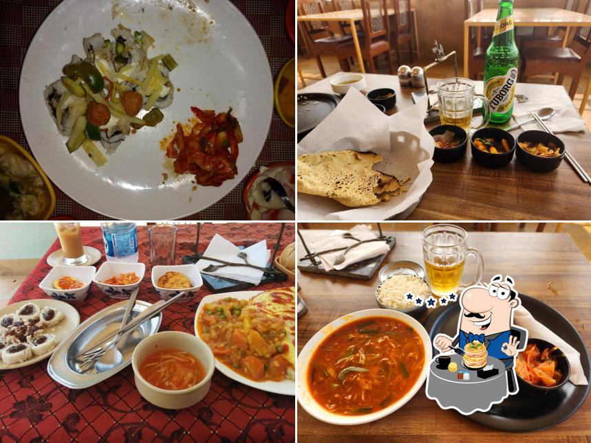 Meals at Gaji's Restaurant