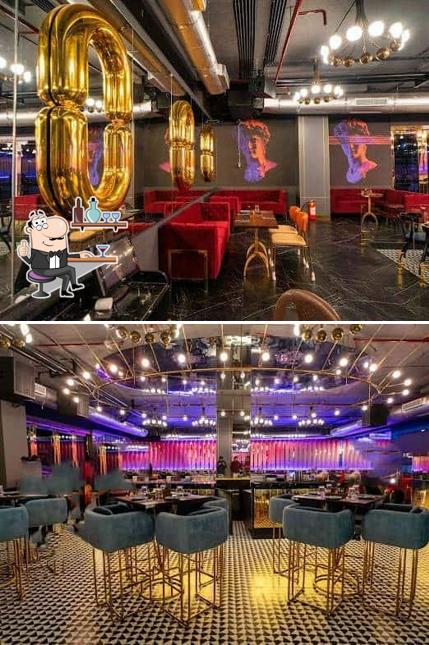 The interior of Lord Of The Drinks