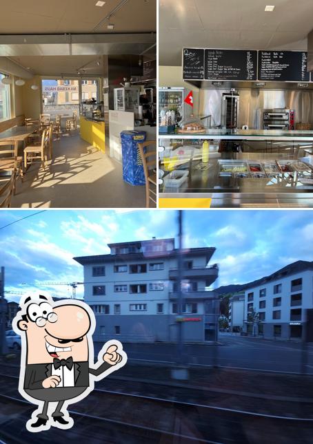 La interni e esterno del ristorante