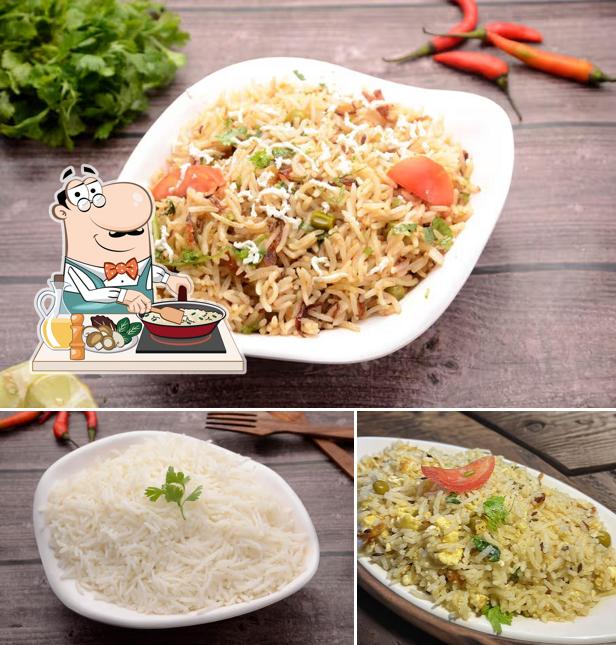 Fried rice at New Punjab Khalsa Hindu Hotel