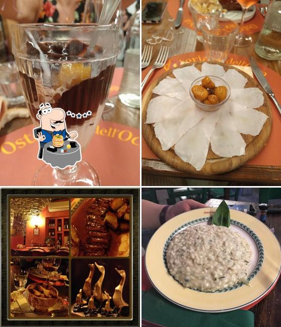 Platti al Osteria dell'Oca