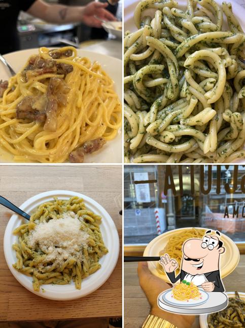Spaghetti alla carbonara al Pastasciutta