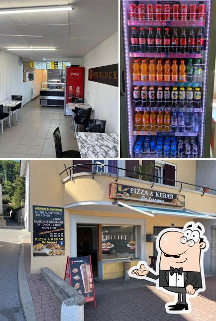 Gli interni di Sherlock Pizza Kebab Burger