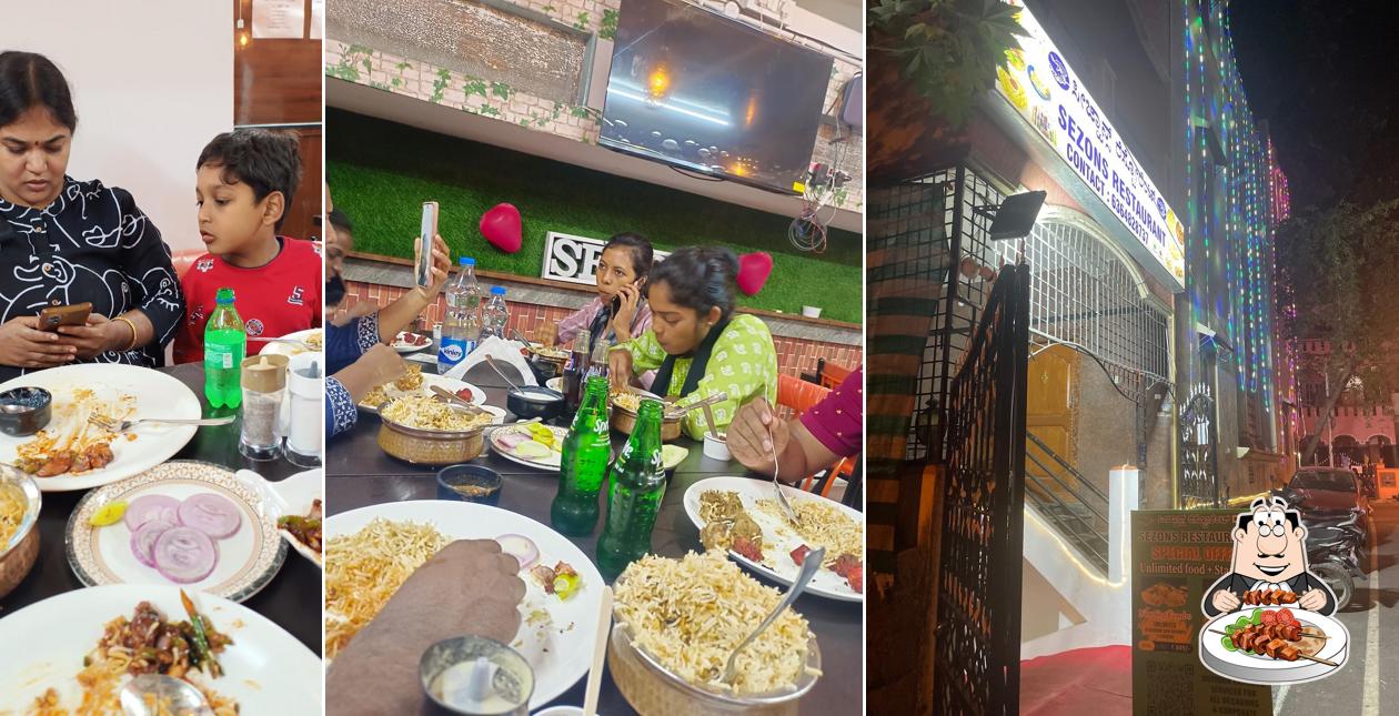 Meals at SEZONS RESTAURANT