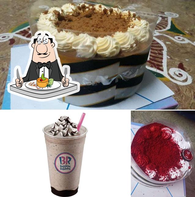 Chocolate mousse at Baskin Robbins - Ice Cream Desserts